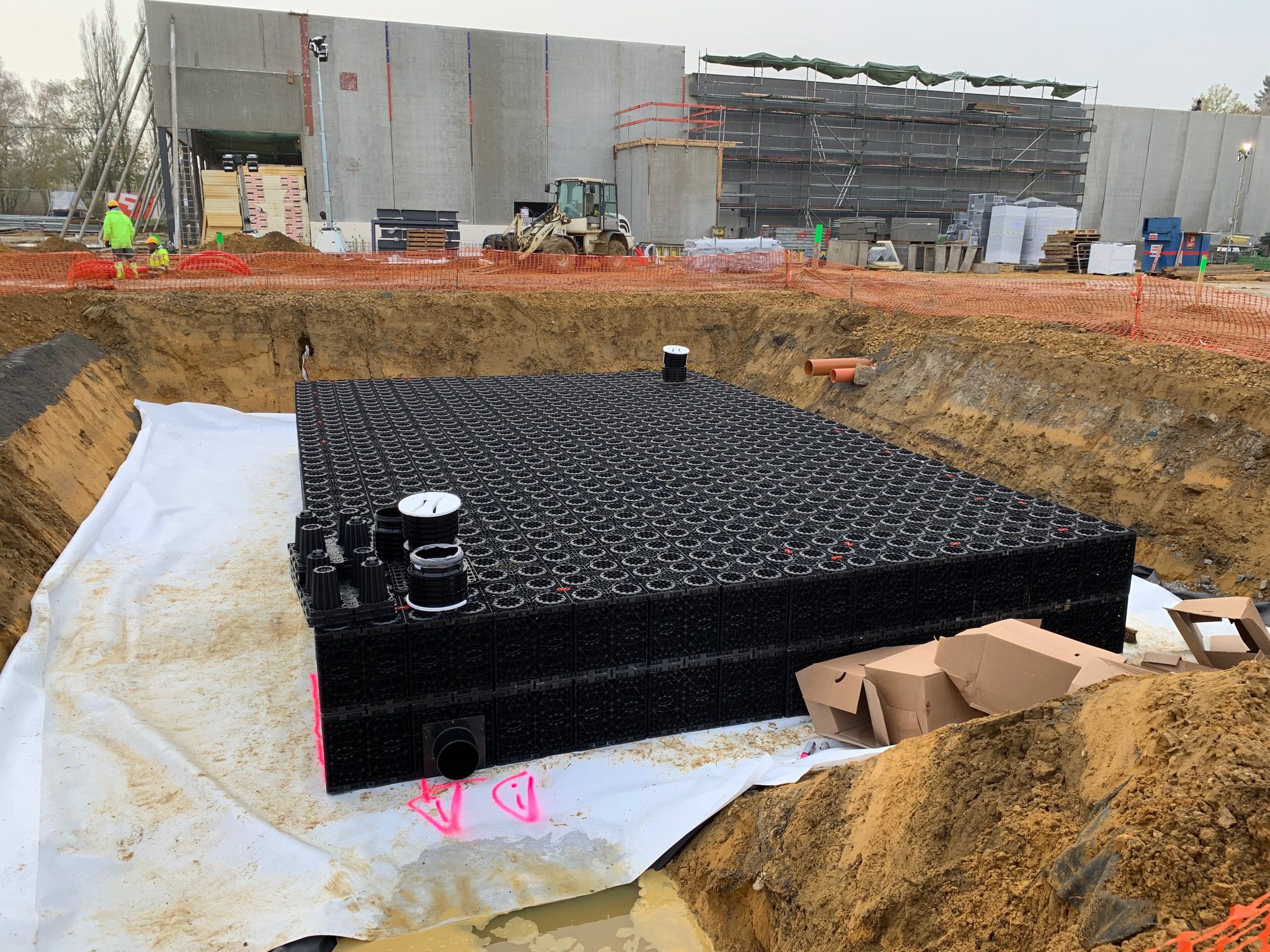 Bassin de rétention SODELUX La Maîtrise de l